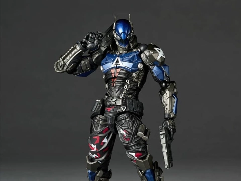 Batman: Arkham Knight Amazing Yamaguchi Revoltech Arkham Knight (Ver. 1.5) by Kaiyodo
