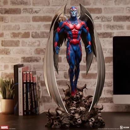 X-Men Premium Format Archangel Statue by Sideshow
