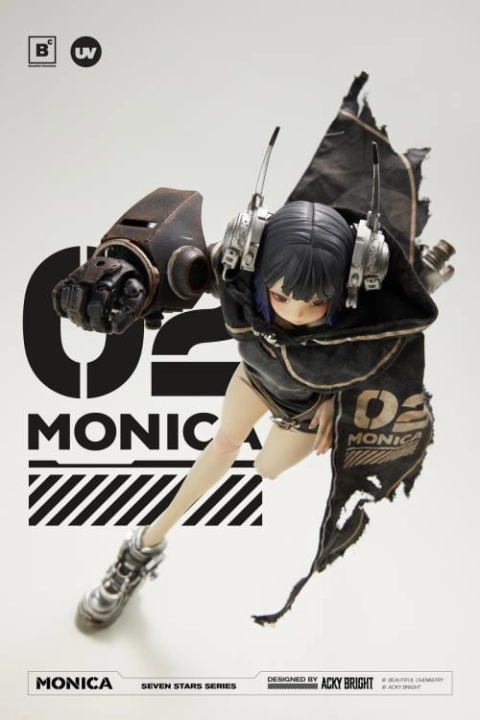 Acky Bright Seven Stars Series No. 2 Monica 1/6 Scale Action Figure