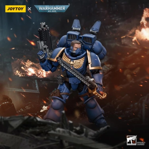 JT2153 Warhammer 40K Jump Pack Intercessors Intercessor 1 1/18 Scale by JoyToy