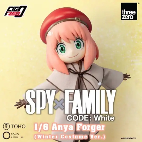 Spy x Family Code: White FigZero Anya Forger (Winter Costume Ver.) 1/6 Scale by ThreeZero