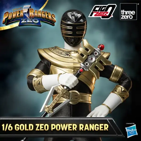 Power Rangers Zeo FigZero Gold Zeo Ranger 1/6 Scale Figure by ThreeZero