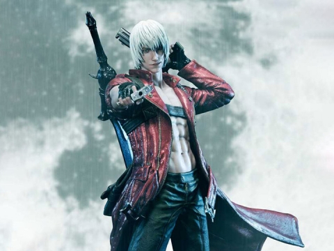 Devil May Cry 3 Ultimate Premium Masterline Dante 1/4 Scale Statue Reg Ver By Prime1 Studio