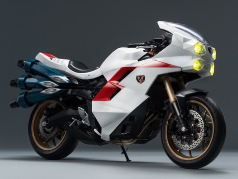 Shin Kamen Rider FigZero Transformed Cyclone for Masked Rider 1/6 Scale Figure By Threezero