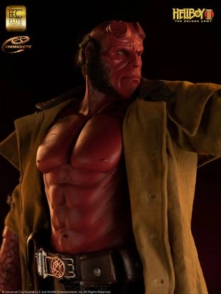 Hellboy 1/3 Scale Maquette by ECC Elite Creature Collectibles