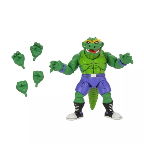 Teenage Mutant Ninja Turtles Adventures Stump Wrestling Leatherhead (Archie Comics) by Neca