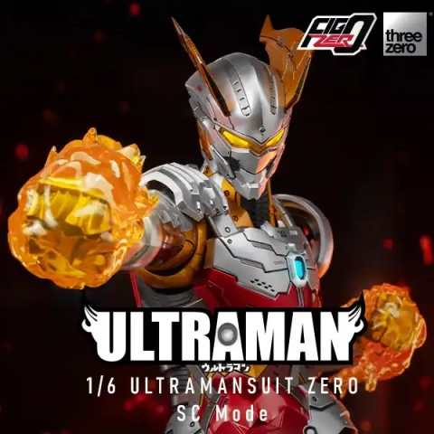 Ultraman FigZero Ultraman Suit Zero (SC Mode) 1/6 Scale Figure by ThreeZero