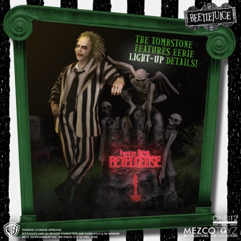 Beetlejuice (1988) One:12 Collective Beetlejuice Deluxe Edition by Mezco Toyz