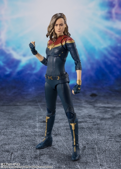 S.H.Figuarts Captain Marvel (The Marvels) By Bandai