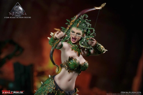 Medusa (Green Serpent Tail) 1/12 Scale Action Figure by TBLeague