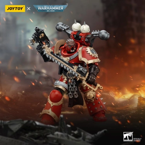 JT00638 Warhammer 40K World Eaters Khorne Berzerker (Ver. 7) 1/18 by JoyToy