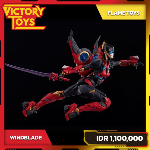 TRANSFORMERS FURAI MODEL WINDBLADE By Flame Toys