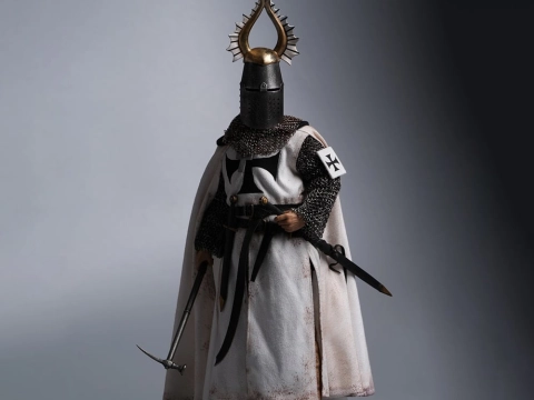 MA001A Middle Age Series Medieval Teutonic Commander 1/6 Scale Action Figure