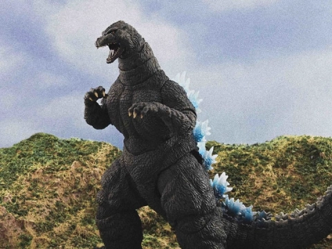Godzilla vs. King Ghidorah Godzilla (Heat Ray Hokkaido Ver.) Action Figure by Hiya Toys