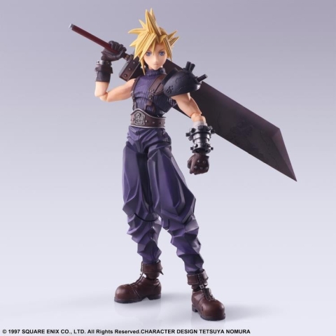 Final Fantasy VII Bring Arts  Cloud Strife (Reissue) by Square Enix