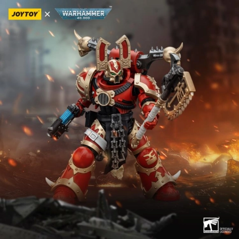 JT00591 Warhammer 40K World Eaters Khorne Berzerker (Ver. 3) 1/18 by JoyToy