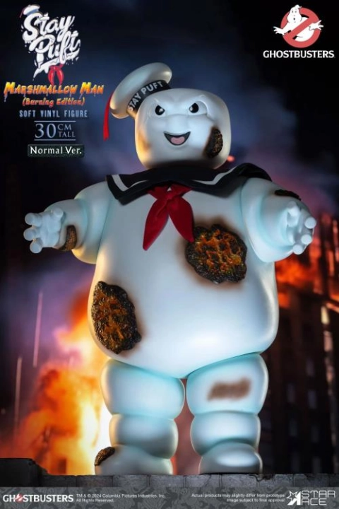 Ghostbusters Stay Puft Marshmallow Man (Burning Edition Normal Ver.) Soft Vinyl Figure by Star Ace