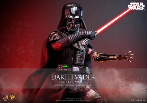 Star Wars DX45 Darth Vader (Battle Damaged) 1/6th Scale Collectible Figure by Hot Toys