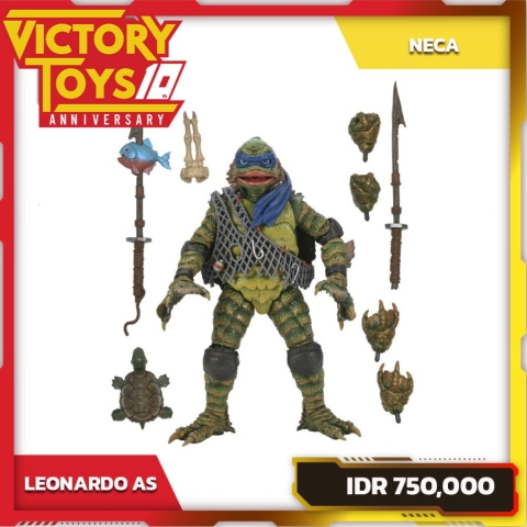 TMNT ULTIMATE LEONARDO AS THE CREATURE By Neca