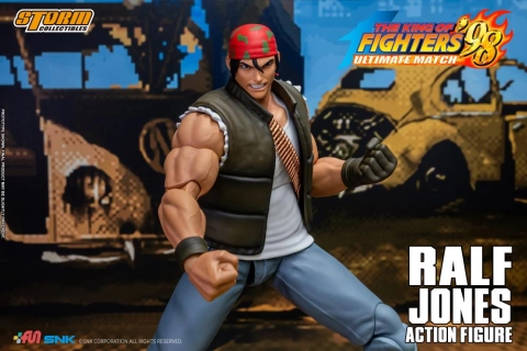 The King of Fighters '98 Ultimate Match Ralf Jones 1/12 Scale Action Figure by Storm Collectibles