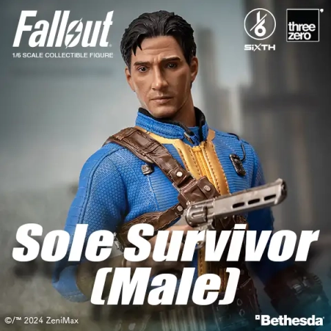 Fallout 4 SiXTH Sole Survivor (Male) 1/6 Scale Figure by ThreeZero