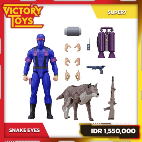 G.I.JOE ULTIMATES SNAKE EYES By Super7