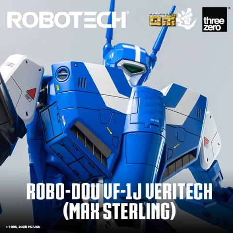 Robotech ROBO-DOU VF-1J Veritech (Max Sterling) Action Figure by ThreeZero