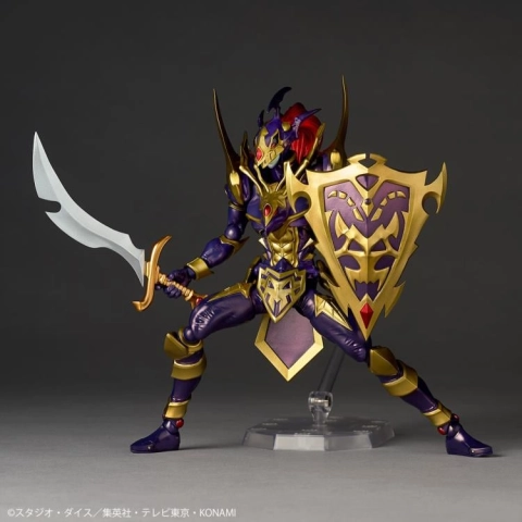 Yu-Gi-Oh! Duel Monsters Amazing Yamaguchi Revoltech Black Luster Soldier (With Bonus) Action Figure