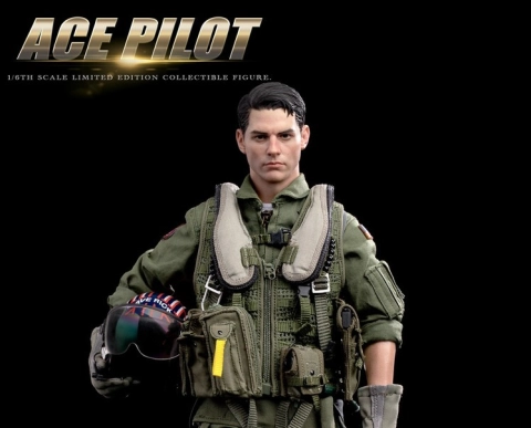 EX061 Ace Pilot Flight Suit Edition 1/6 Figure by PopToys