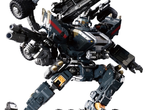Diaclone TM-19 Tactical Mover Gale Versaulter (Ravager Unit) By Takara