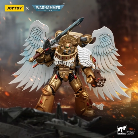 JT7066 Blood Angels Sanguinary Guard with Encarmine Sword 2 by JoyToy
