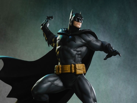 DC Comics Batman (Black and Gray Edition) 1/6 Scale Maquette By Tweeterhead