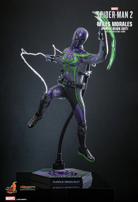 HT VGM68 - Marvel's Spider-Man 2 Miles Morales (Purple Reign Suit)