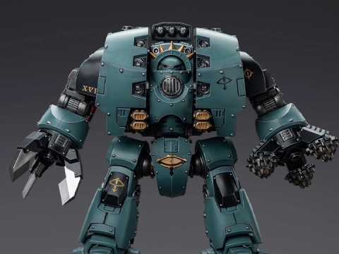 JT9985 Warhammer 40K Sons of Horus Leviathan Dreadnought with Siege Drills 1/18 Scale