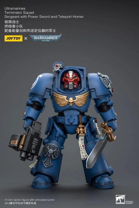 JT9923 Ultramarines Terminator Squad Sergeant with Power Sword and Teleport Homer by JOYTOY