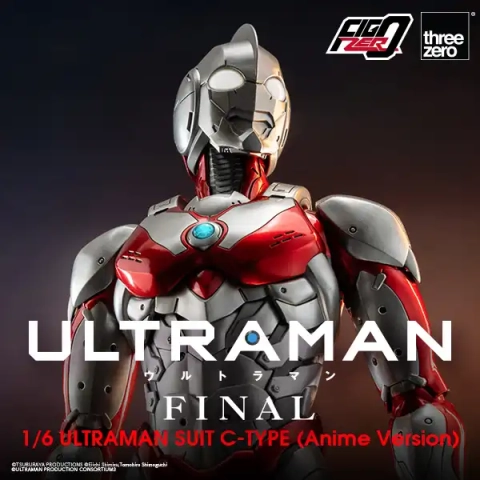 Ultraman FigZero Ultraman C-Type (Anime Ver.) 1/6 Scale Figure by ThreeZero