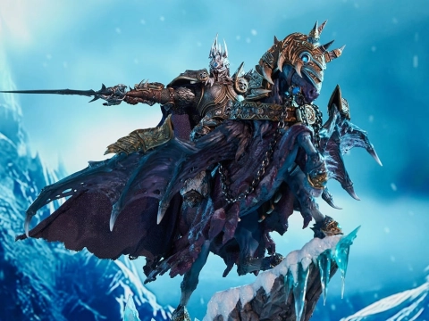 World of Warcraft The Lich King & Invincible Premium Limited Edition Statue