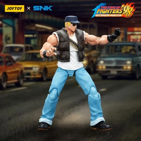 JT01727 The King of Fighters '98: Ultimate Match Ikari Warriors Team Clark Still 1/18 Figure