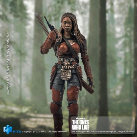 The Walking Dead: The Ones Who Lived Exquisite Mini Series Michonne 1/18 Figure