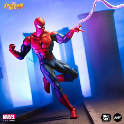 Spider-Man: The Animated Series Spider-Man 1/6 Scale Figure by Mondo