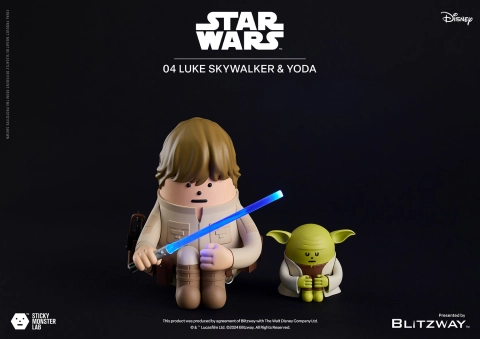Star Wars: BW-NS-50802 SML 04 Luke Skywalker and Yoda by Blitzway