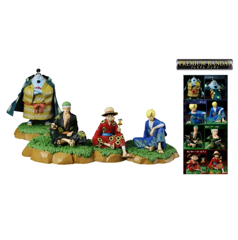PB Suwarasetai Real One Piece Wa No Kuni Closing Party Set Bandai