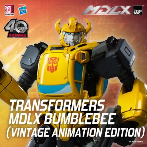Transformers MDLX Bumblebee (Vintage Animation Edition) by ThreeZero