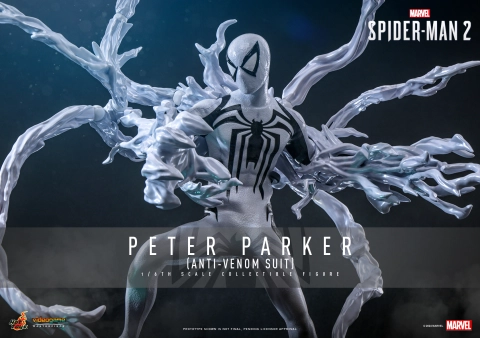Marvel's Spider-Man 2 VGM69 Peter Parker (Anti-Venom Suit) 1/6th Scale Collectible by Hot Toys