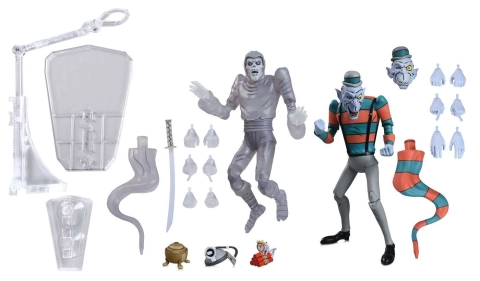 Teenage Mutant Ninja Turtles Ultimate Creepy Eddie & Shibano-Sama Action Figure