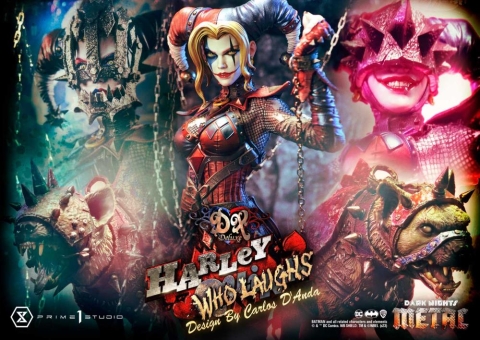 Dark Nights: Metal Museum Masterline Harley Who Laughs Deluxe 1/3 By Primee1 Studio
