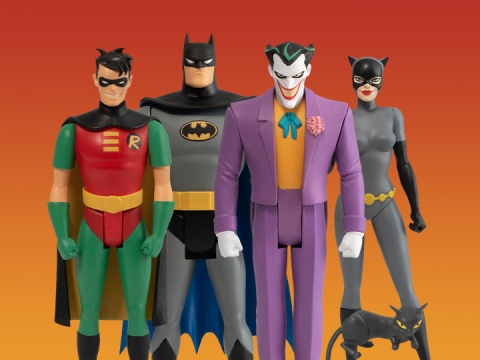 Batman: The Animated Series 5 Points Deluxe Set of 4 Figures