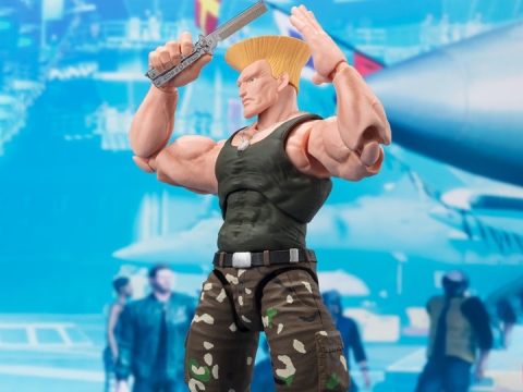 Street Fighter S.H.Figuarts Guile (Outfit 2 Ver.) By Bandai