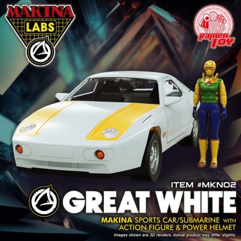 MKN02 - GREAT WHITE by Ramen toys