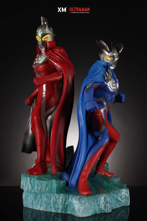 Ultraseven and Ultraman Zero 30cm By XM  Studio